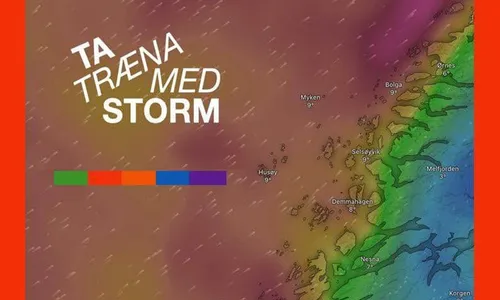Ta Træna med storm